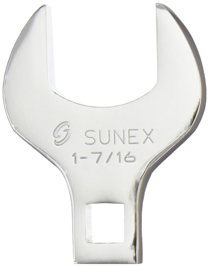 SUNEX TOOLS 97742A 1/2" Dr. 1-7/16" Jumbo Crowfoot Wrench CRV